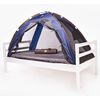 DERYAN Tenda para cama &agrave; prova de mosquitos 200x90x110 cm azul