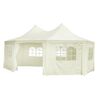 vidaXL | Cobertura de Tenda para Jardim | Creme 6 x 4.5 x 3 m tecido