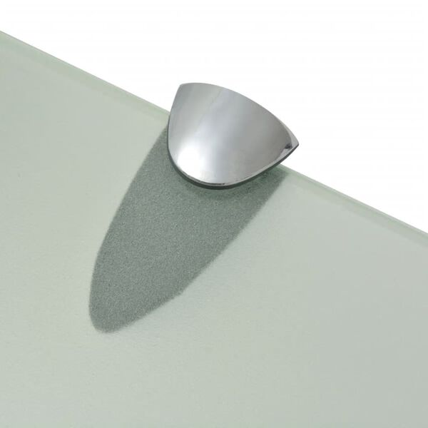 vidaXL Prateleira flutuante vidro 60x20 cm 8 mm