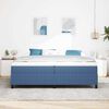 vidaXL Estrado de cama plataforma Azul 200 x 200 cm