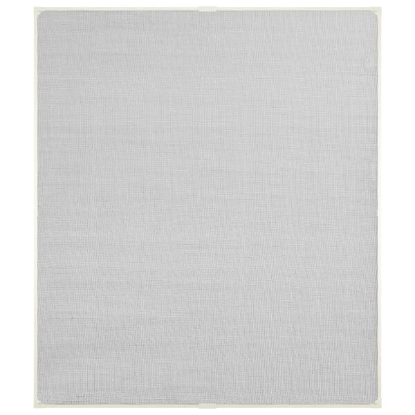 vidaXL Tela anti-insetos magn&eacute;tica janela 130x150cm fibra vidro branco