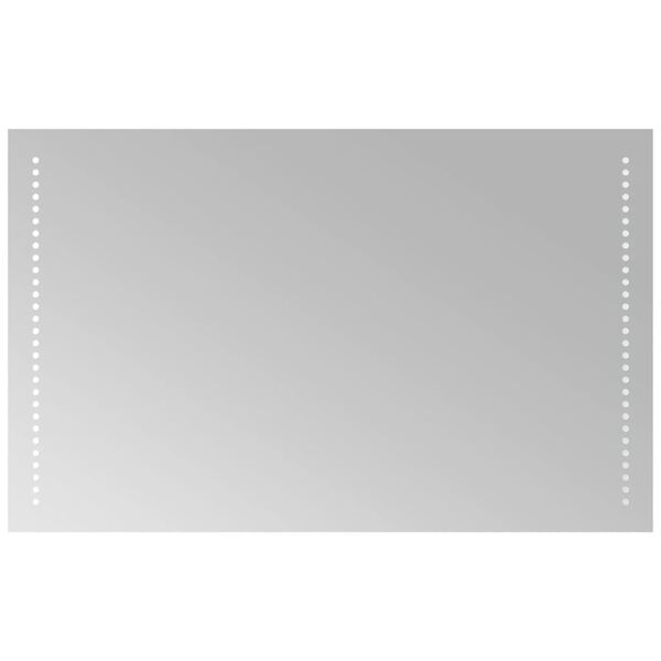 vidaXL Espelho de casa de banho com luzes LED 50x80 cm