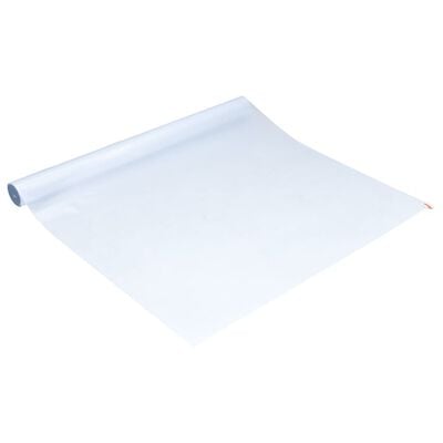 vidaXL Película janela estática 45x1000cm PVC cinza transparente fosco