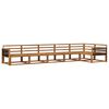 vidaXL Conjunto de Sof&aacute;s para Exterior 6 pcs Natural