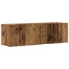 vidaXL Conjunto de arm&aacute;rio TV 8 pe&ccedil;as montado na parede madeira velha