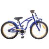 vidaXL Bicicleta Infantil 18 Polegadas para 5-7 anos Azul Escuro