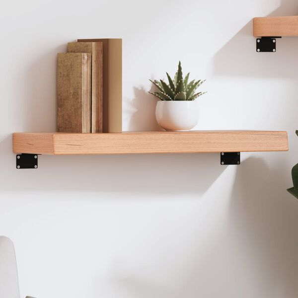 vidaXL Prateleira de parede 60x20x6 cm carvalho tratado castanho-claro