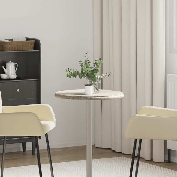 vidaXL Prateleira de parede suspensa 80x23,5x3,8 cm MDF cinzento