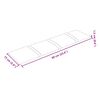 vidaXL Painel de parede 12 pcs 60x15 cm veludo 1,08 m² castanho