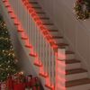 vidaXL Luz de Corda com 120 LEDs Vermelho 5 m PVC