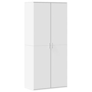 vidaXL Arm&aacute;rio para sapatos 80x39x178 cm contraplacado branco