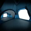 vidaXL Tenda de campismo para 5 pessoas tecido imperme&aacute;vel azul