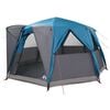 vidaXL Tenda de Cabana para 6 Pessoas Azul 425 x 396 x 222 cm