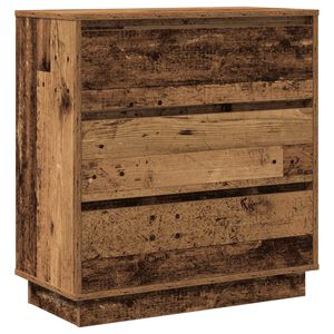 vidaXL Arm&aacute;rio de Cabeceira Madeira antiga 71 x 34,5 x 75 cm