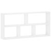 vidaXL Prateleira de Parede Branco 102 x 17 x 50 cm