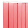 vidaXL Cortina de porta 200 mm x 1,6 mm 25 m PVC vermelho