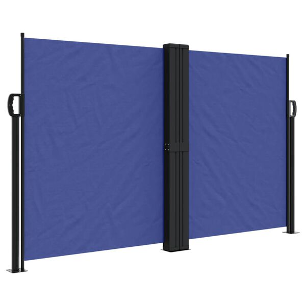 vidaXL Toldo lateral retr&aacute;til 140x600 cm azul