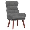 vidaXL poltrona Cinza Escuro 69 x 74 x 93 cm Veludo