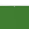 vidaXL Toldo vertical 140x600 cm tecido oxford verde-claro