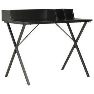 vidaXL Secretária 80x50x84 cm preto