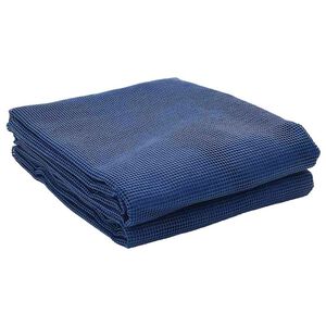 vidaXL Tapete para Barraca Azul 200 x 200 cm Poli&eacute;ster