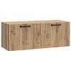 vidaXL Gabinete de TV de Parede 78,5 x 31 x 30 cm Carvalho Arttisan