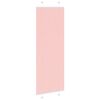 vidaXL Rosa Plissada Cega 80x200 cm Largura Tecido 79,4 cm Poli&eacute;ster