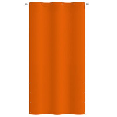 vidaXL Tela de varanda 120x240 cm tecido oxford laranja