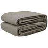 vidaXL Tapete para Barraca Cinzento-claro 300 x 250 cm Polietileno