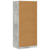 vidaXL Roupeiro 80x52x180 cm derivados de madeira cinzento cimento
