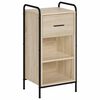 vidaXL Buffet Carvalho Sonoma 97 x 33 x 81 cm Derivados de Madeira