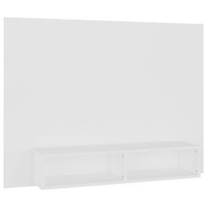vidaXL Arm&aacute;rio de parede p/ TV 120x23,5x90 cm deriv. madeira branco