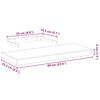 vidaXL Prateleiras flutuantes 2 pcs 60x23,5x4 cm derivados de madeira