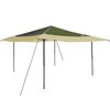 vidaXL Tenda de Toldo 395 x 395 x 251 cm Verde tecido