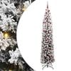 vidaXL &Aacute;rvore de Natal Artificial Verde 210 cm PVC e A&ccedil;o e Pl&aacute;stico