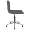 vidaXL Cadeira de escrit&oacute;rio girat&oacute;ria veludo cinzento-escuro