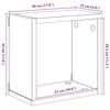 vidaXL Prateleiras de parede forma de cubo 6 pcs 30x15x30 cm cinzento