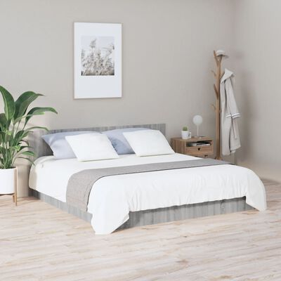 vidaXL Cabeceira cama 200x1,5x80 cm derivados madeira carvalho sonoma