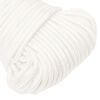 vidaXL Corda de barco 5 mm 250 m polipropileno branco completo