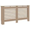 vidaXL Cobertura de radiador 152x19x81,5 cm MDF