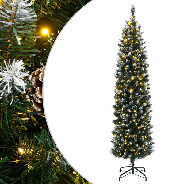 vidaXL &Aacute;rvore de Natal artificial com 150 luzes LED 150 cm