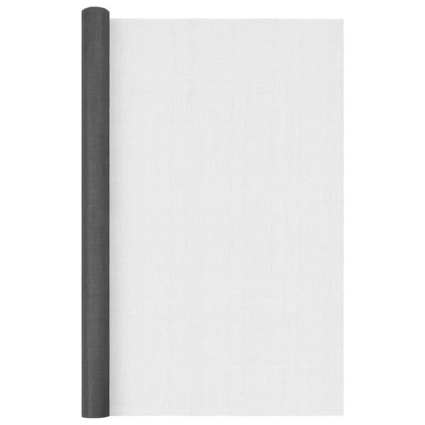 vidaXL Rede mosquiteira em fibra de vidro 80x500 cm preto