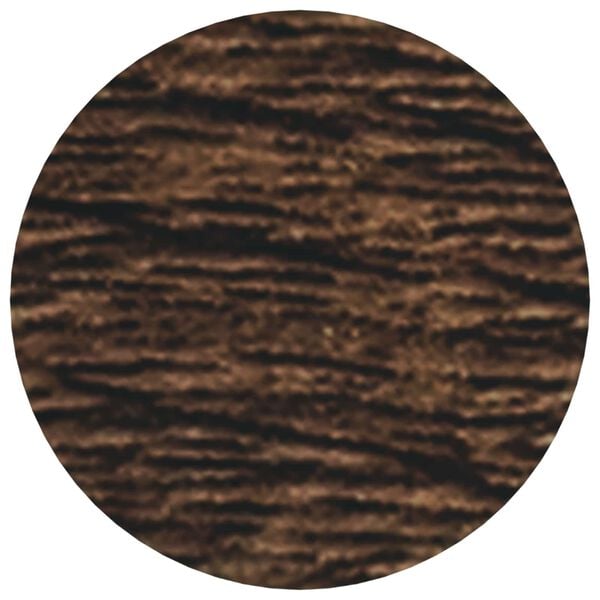 vidaXL Capa de Parafuso Autoadesiva 12 pcs Carvalho Marrom