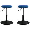 vidaXL Cadeiras de jantar 2 pcs veludo azul