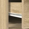 vidaXL Aparador com gavetas e portas 70,5x34x74,5 cm carvalho sonoma