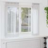 vidaXL Cortina de Voile 2 pcs Cinzento-claro 175 x 140 cm Poliéster