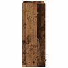 vidaXL Arm&aacute;rio de Banheiro com porta Madeira Antiga 39 x 23,5 x 65 cm