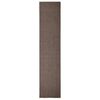 vidaXL Tapete sisal natural 66x300 cm castanho