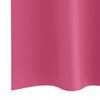 vidaXL Cortinas Blackout com Argolas 2 pcs Rosa Brilhante 140 x 140 cm