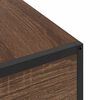 vidaXL Arm&aacute;rio de Cabeceira Carvalho Marrom 40 x 27 x 76 cm